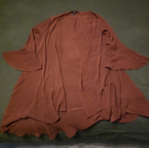 torrid Sweaters - Torrid Terracotta Open Front Cardigan